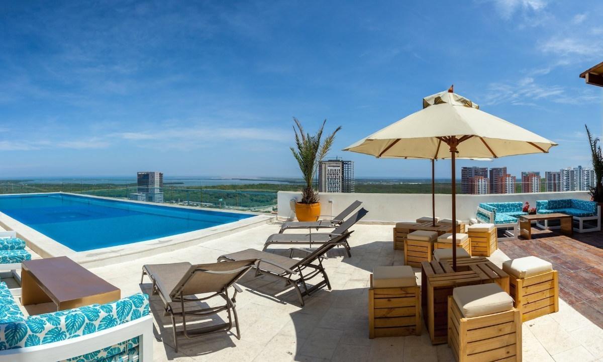 Terraza Sky Collection LifeStyle Hotel y Suites Barranquilla Terraza Sky Collection LifeStyle Hotel y Suites Barranquilla