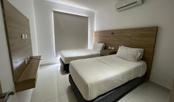 Habitación camas sencillas - Apartamentos